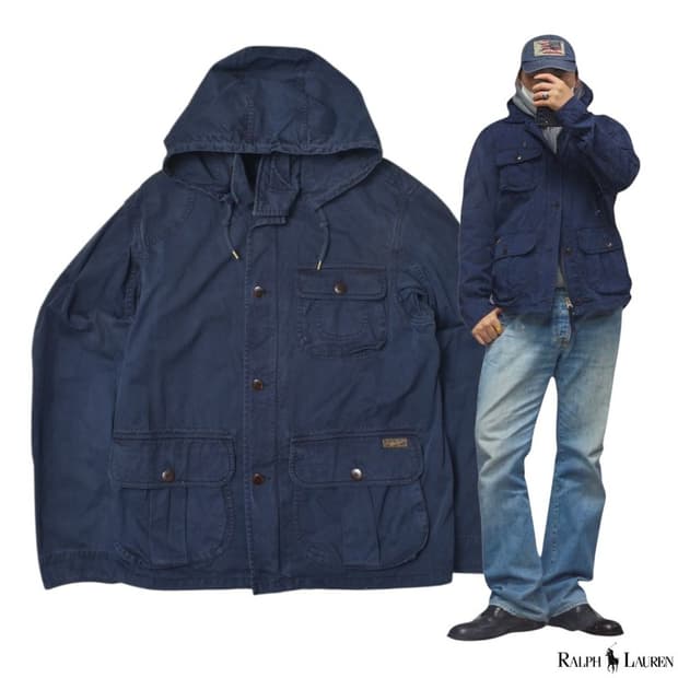 폴로 랄프로렌 야상 헌팅 자켓 L N1155