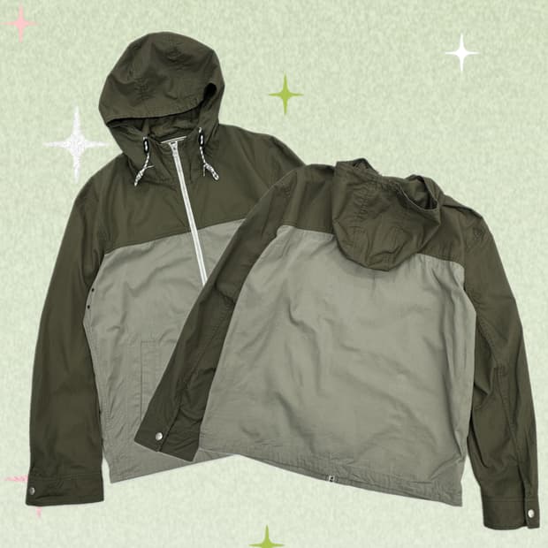 재팬 유니클로 후드 봄버 자켓 바람막이 아우터 아메카지 보헤미안 그런지