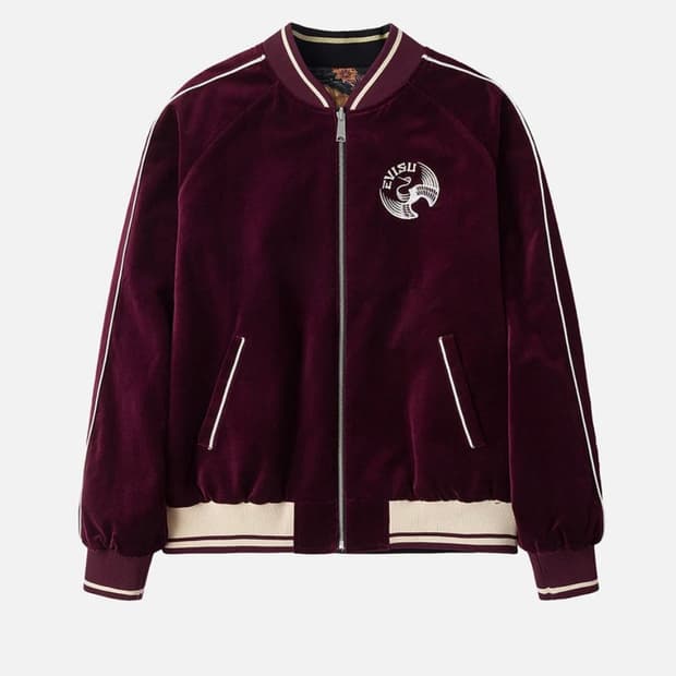 에비수 리버시블 봄버 자켓