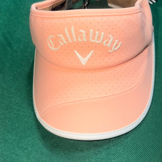캘러웨이 연핑크 썬캡