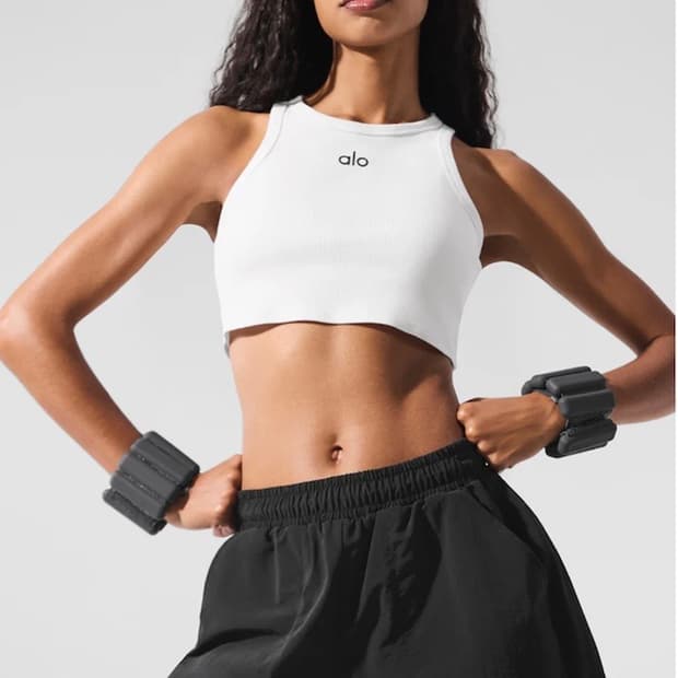 알로 탱크탑 화이트 S