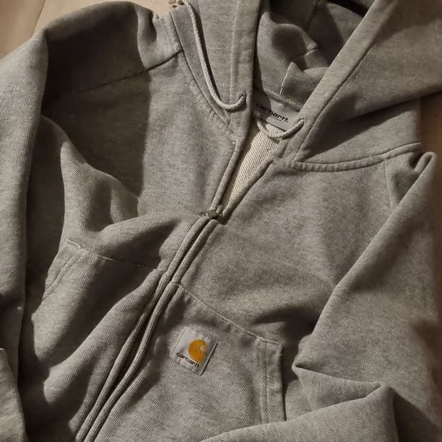 칼하트 후드집업 그레이 XL