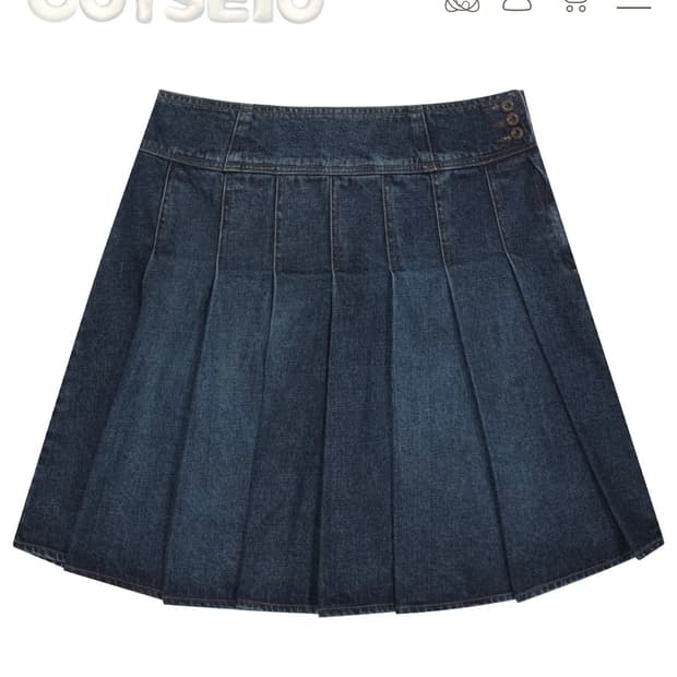 코이세이오 데님 스커트 1사이즈