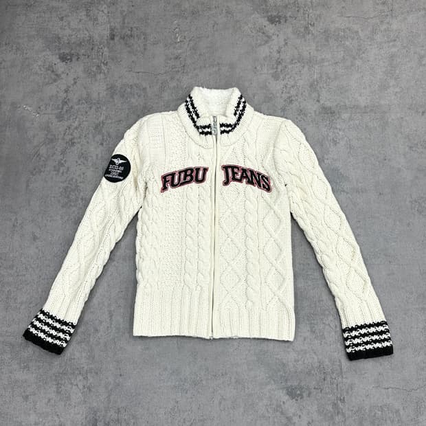 푸부 FUBU 니트 집업