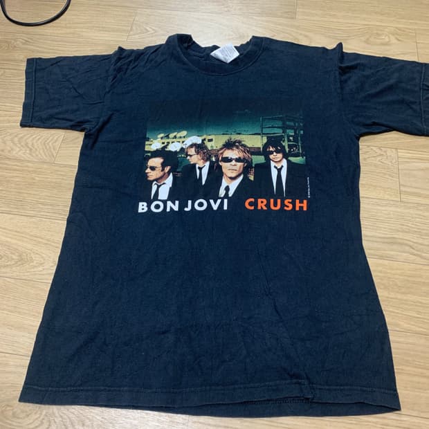M) 2000 본 조비(Bon Jovi) CRUSH 월드 투어 티셔츠