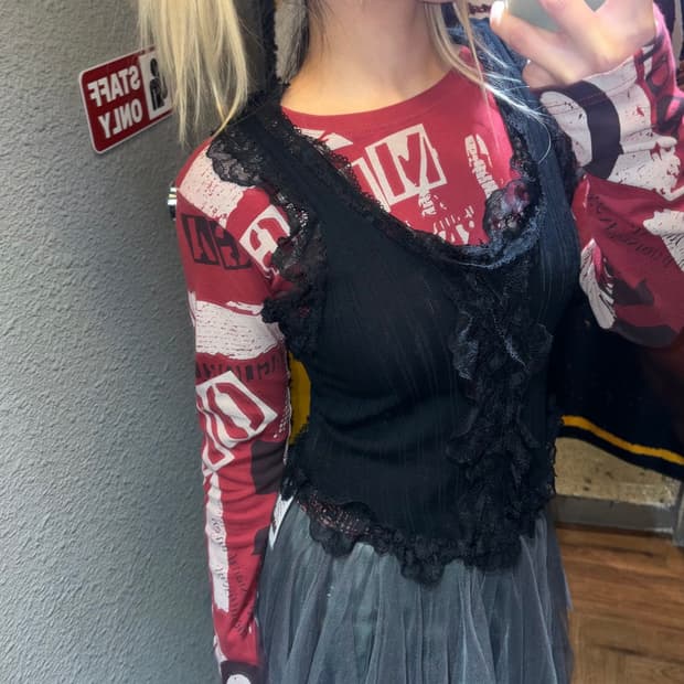 Minga London top - vtg sleeveless set