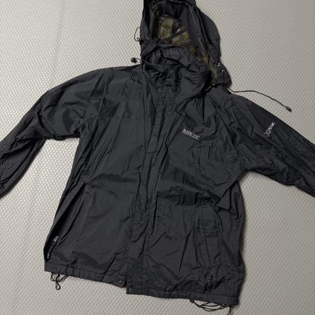 블랙야크 X-Peak 검정색 바람막이 105 xl