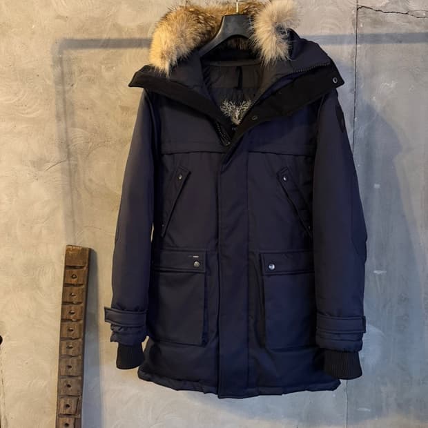 노비스 구스다운 패딩 자켓 100