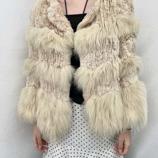 페어리 렉스 폭스 크로셰 가디건