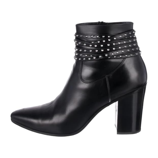 생로랑 프렌치85 스터드 앵클 부츠 By. 에디슬리먼