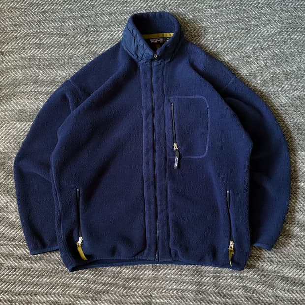 90s USA 파타고니아 신칠라 플리스 집업 자켓 (105-110)