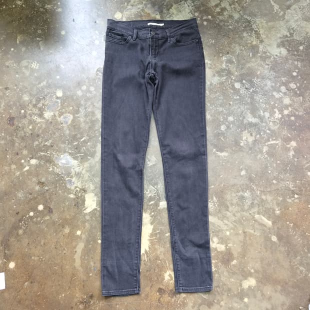 26) 리바이스 흑청 청바지 데님 팬츠 블랙진