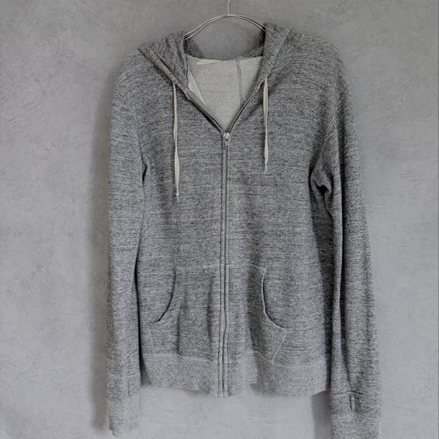 N.HOOLYWOOD Grey Zip-Up Hoodie