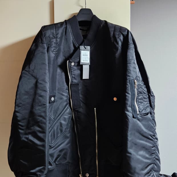 송지오옴므 자켓 점퍼 잠바 항공 ma-1