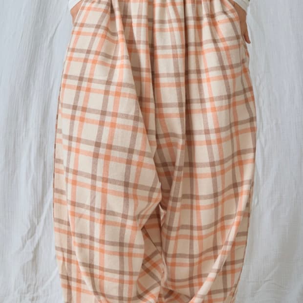 맑음복 담요바지 연두 ,갈색 담요바지