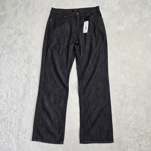 (XL)토피 린넨라이크 데님 팬츠 여름