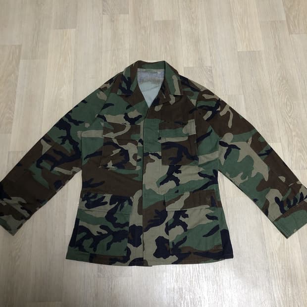 (S-R) 미군 US ARMY 비디유 BDU 우드랜드 춘추용 트윌 자켓