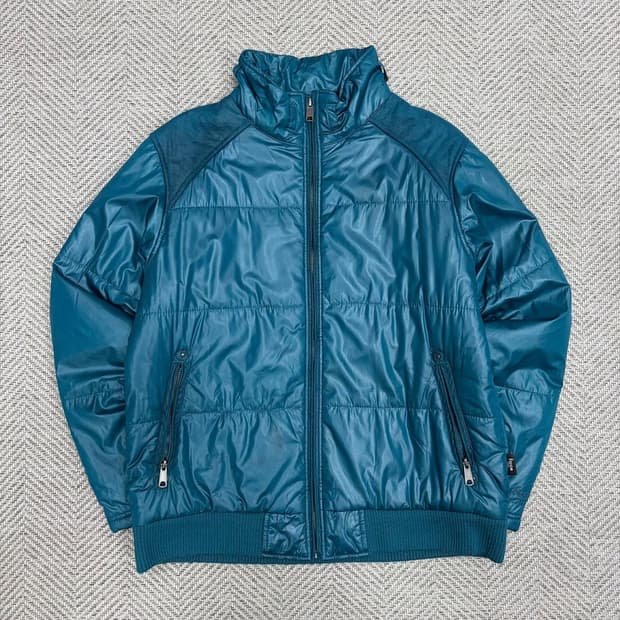 피체 바이커 디테일 패딩 v1259