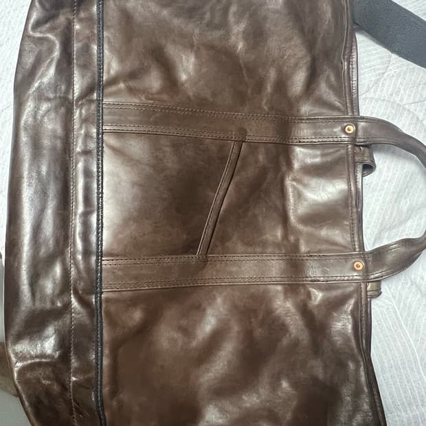 나이스네스 t.ledz 브라운 오일 호스 레더