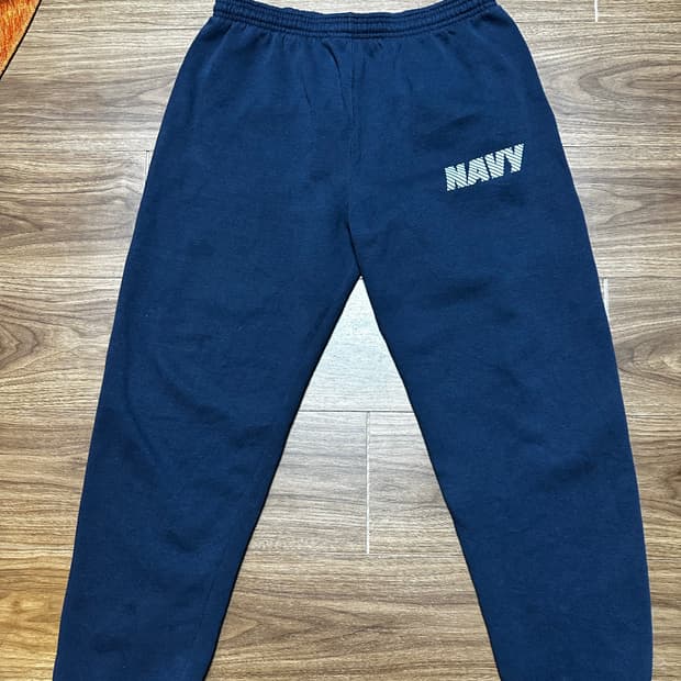 90s 미제 소피 오리지날 미해군 네이비 빈티지 스웻팬츠