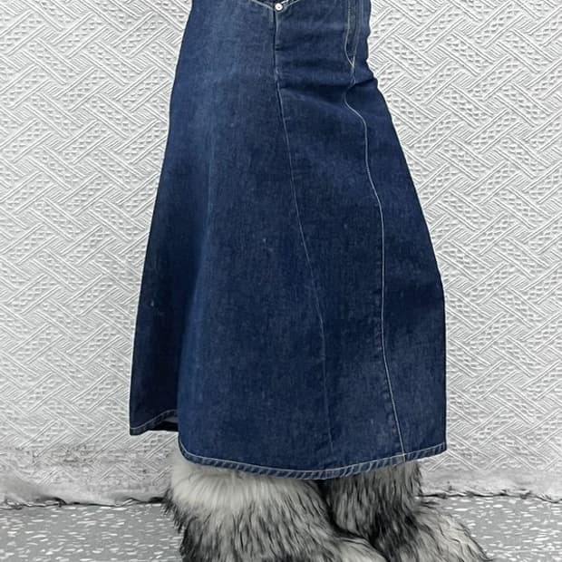 리바이스 엔지니어드 모던캐주얼 데님 스커트 청치마 80 C08586
