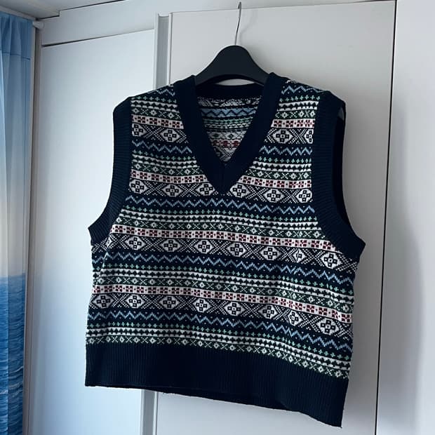 그레놀라걸 니트 베스트 S