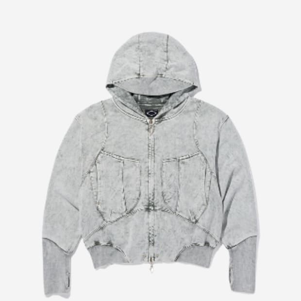 Mischief Big Pocket Hoodie Bleached 