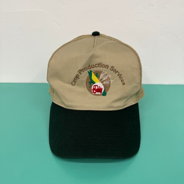 vtg Corp Production Service 빈티지 트러커 캡 모자