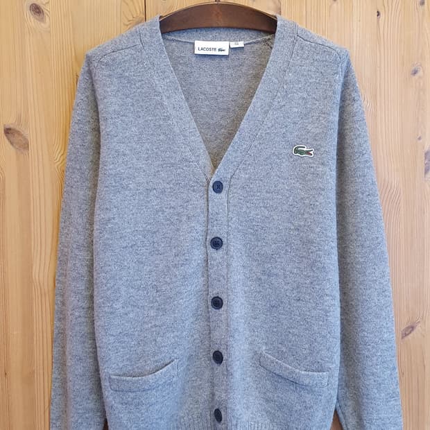 90/66.라코스테 울 가디건(공용)