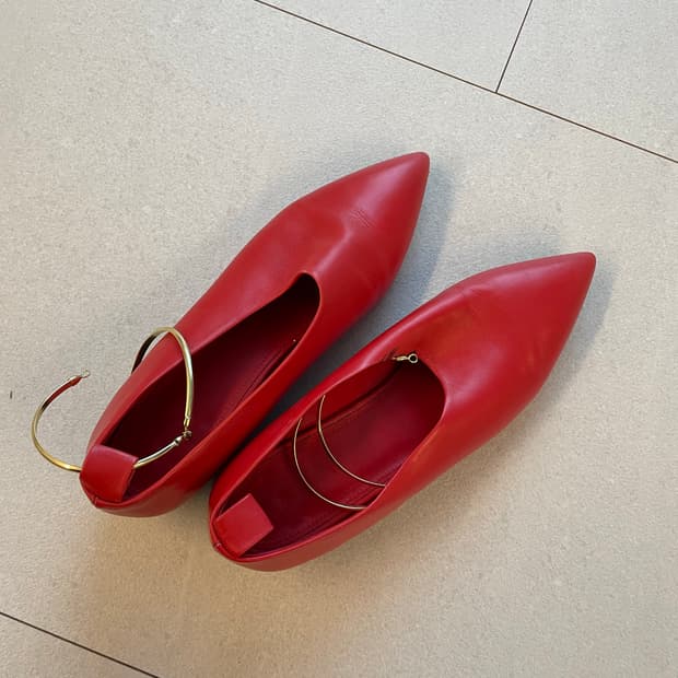 질샌더 플랫 36.5사이즈