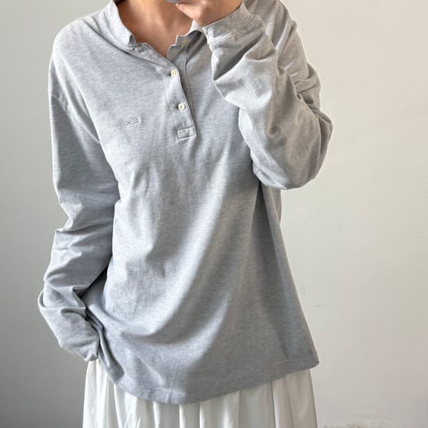 [XXL] 라코스테 그레이 카라티셔츠