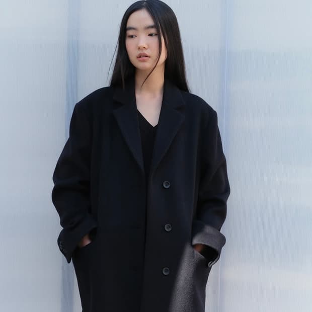 레터 letter 롱코트