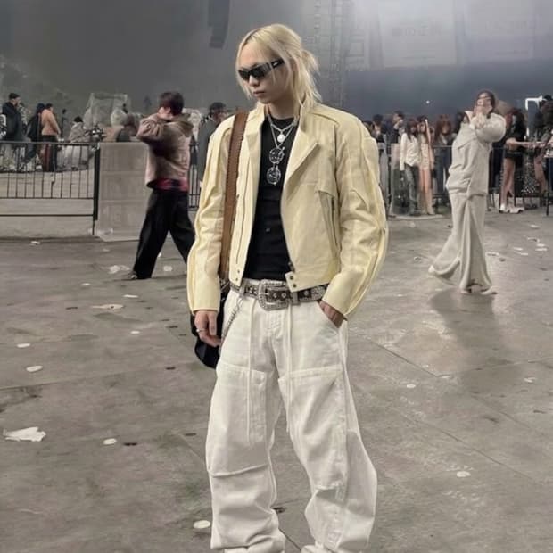 카르넷 아카이브 RUINED MASS DENIM TROUSERS