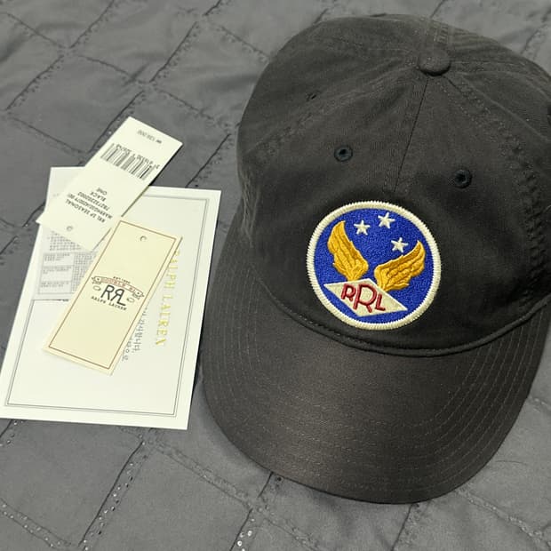 (계좌 13.5) RRL 더블알엘 윙캡 볼캡