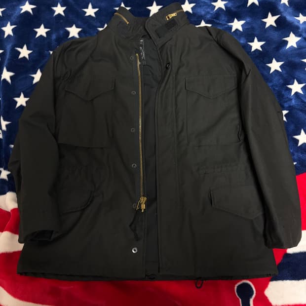 헬리콘텍스 m-65 필드자켓 블랙 (견장디테일 제거)