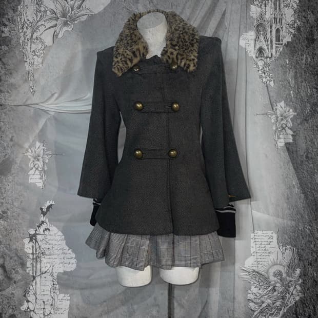 무채색 갸루 스트라이프 오픈숄더 코디세트 