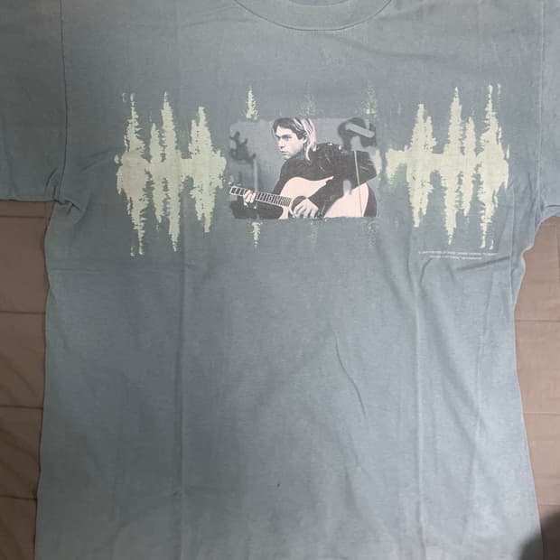 커트코베인 90‘s 밴드티