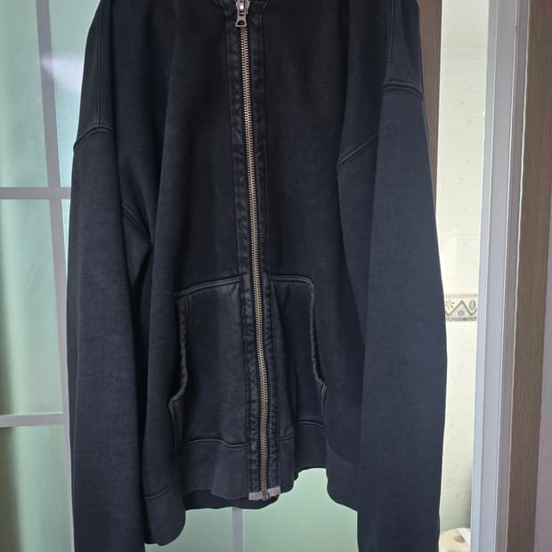 1] 블라인드파일드 후드집업 블랙