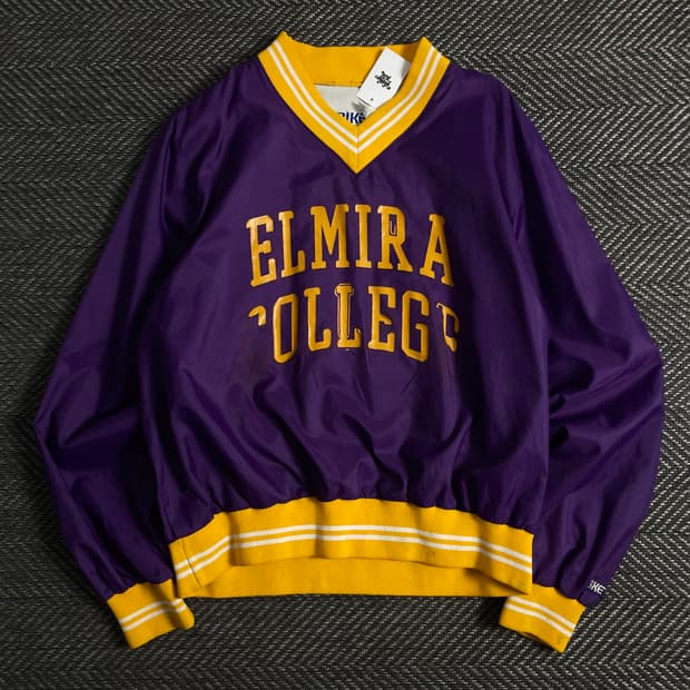 USA 올드스쿨 빈티지 컬리지 우븐 웜업o 3607