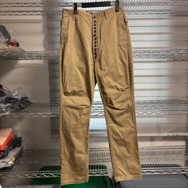 2) 캐피탈 kapital 버튼 치노 팬츠