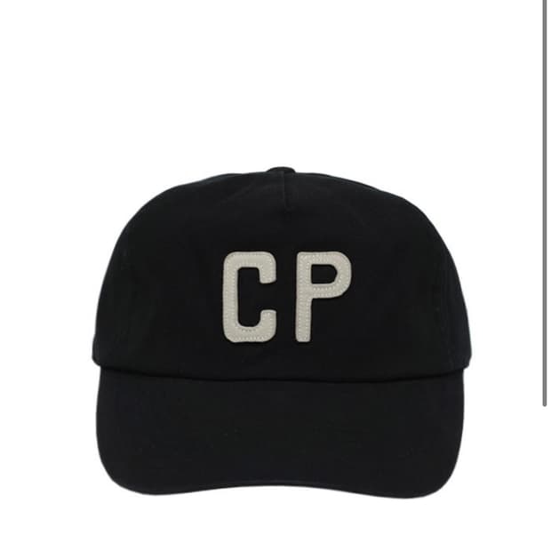 컬렉트피시스 cp로고 모자 블랙