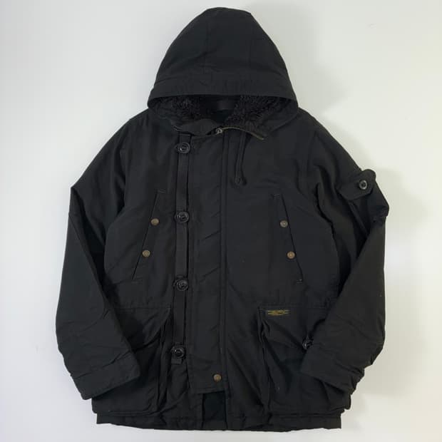 Polo jeans 폴로 진스 블랙 울르죠 N3B 다운 파카 자켓