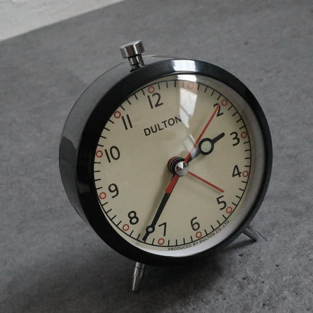 덜튼 alarm clock (black)