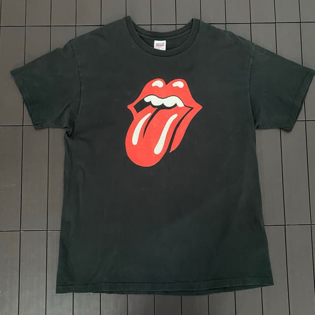 (XL) 90s 롤링스톤즈 1997 밴드티 티셔츠