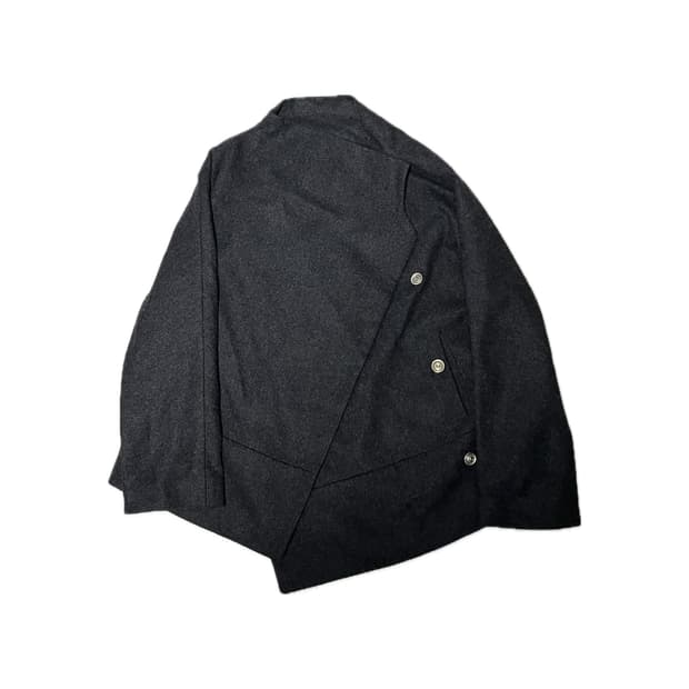 빈티지 언발란스 변형 울자켓