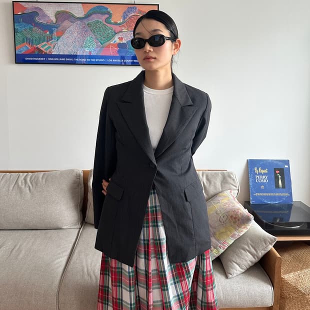 Vintage 90's Classic Stripe Jacket