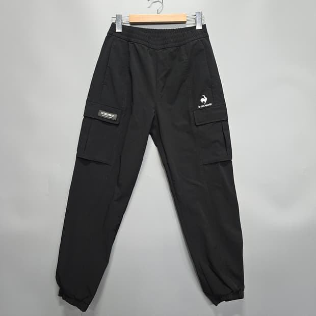 르꼬끄(le coq sportif) 카고 조거팬츠 블랙 85