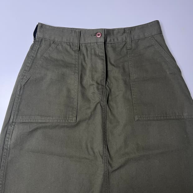 치키타 퍼티그 스커트 카키 3사이즈