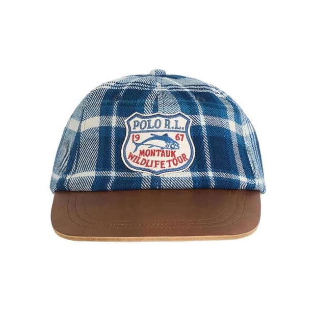 폴로 랄프 로렌 롱 빌 플란넬 캡 어쏘티드