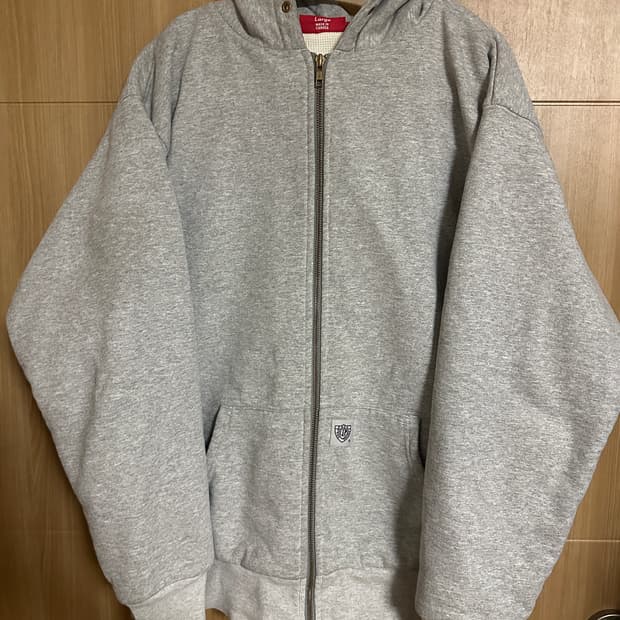 [L] 05 슈프림 fuck the polce 패치 후드 집업